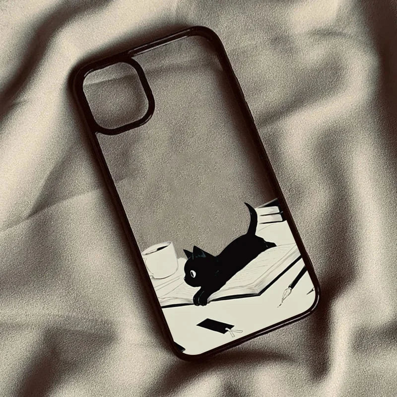 iPhone Curious Cat Case