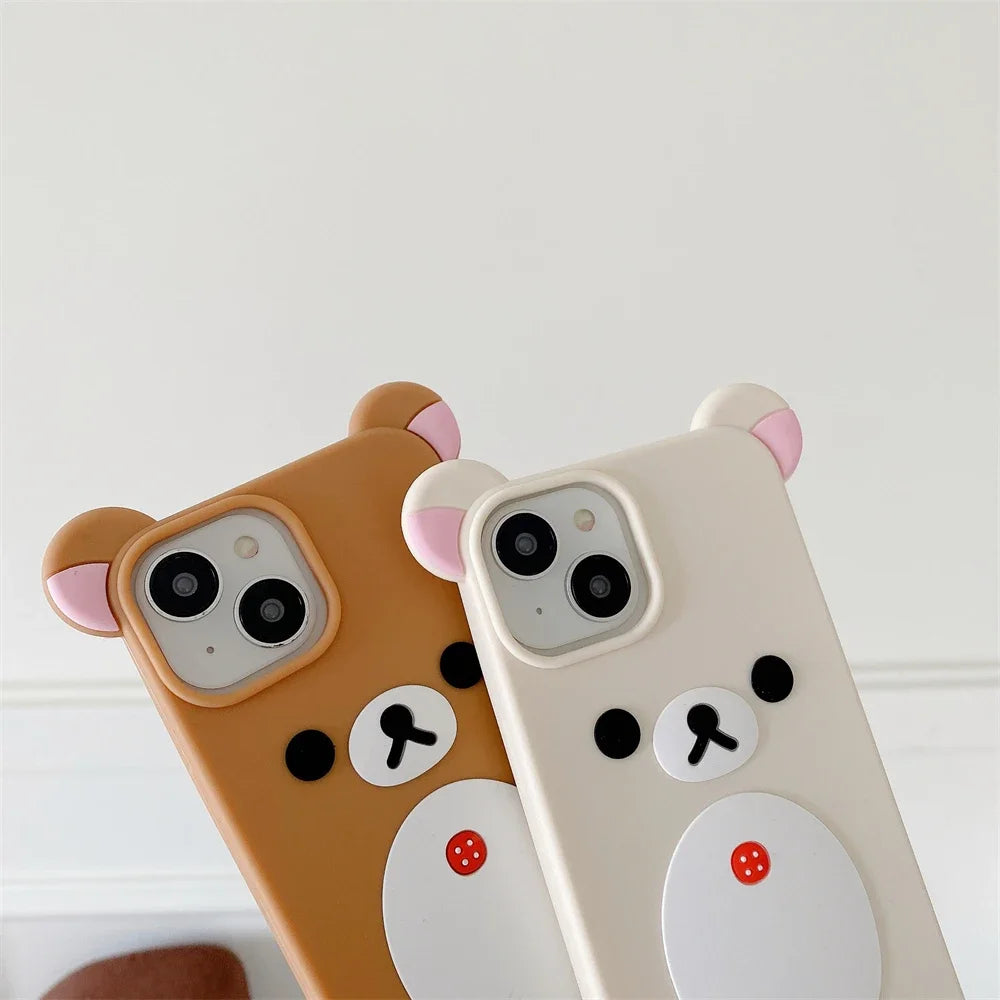 iPhone Cute 3D Bear Ears Big