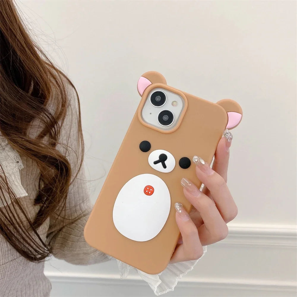 iPhone Cute 3D Bear Ears Big
