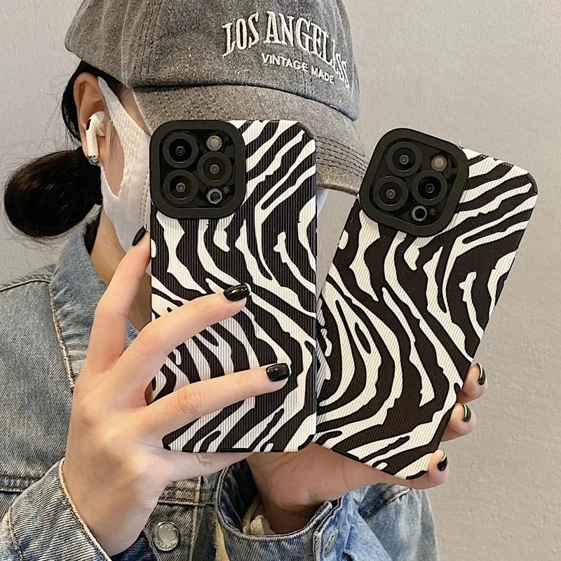 iPhone Zebra Case