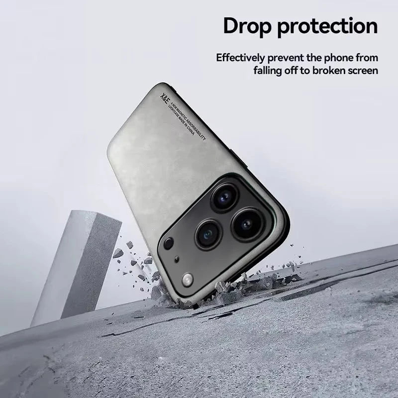 iPhone Leather Case Green