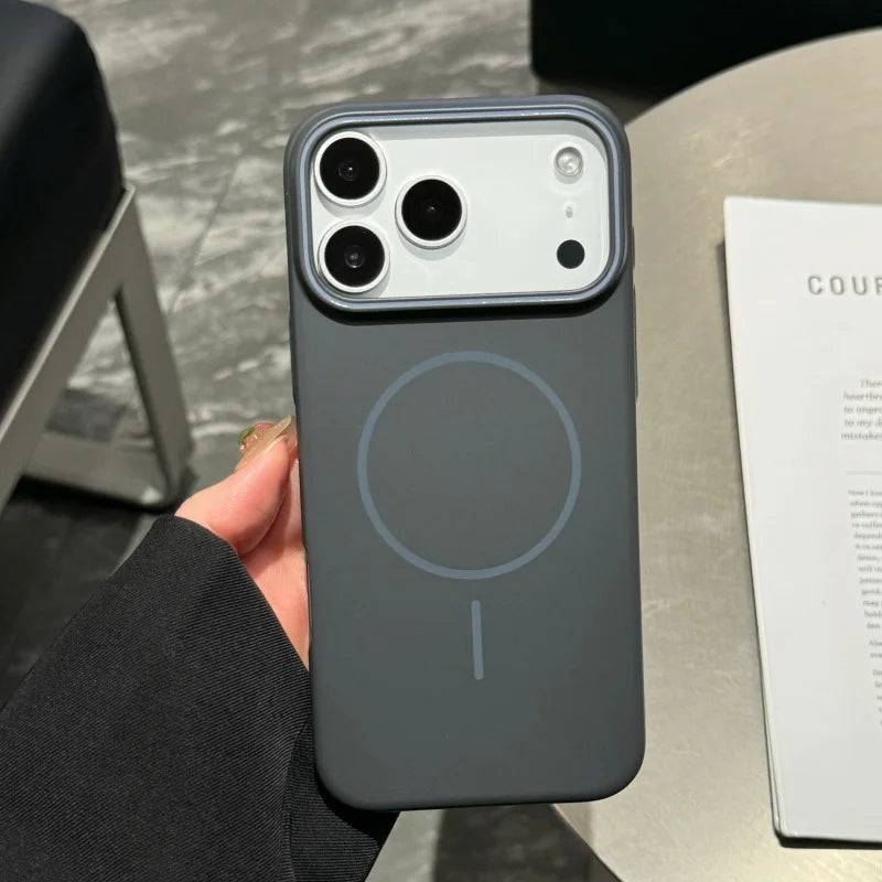 iPhone 17 Grey Magsafe Hard Case