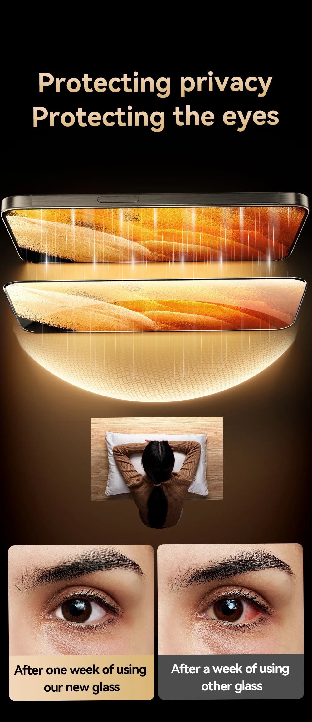 iPhone Anti-Spy Glass