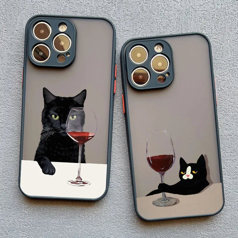 iPhone Funny Daily Live Cat Case