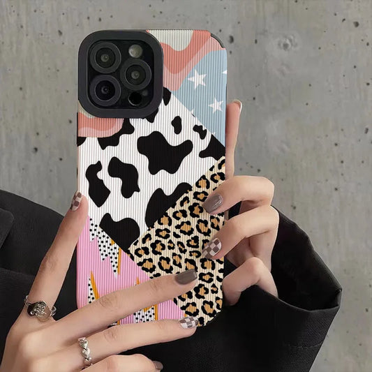 iPhone Cow Leopard Case