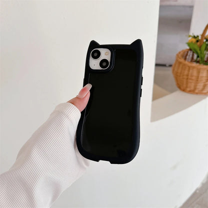 iPhone Cute 3D Kitten Ear Case