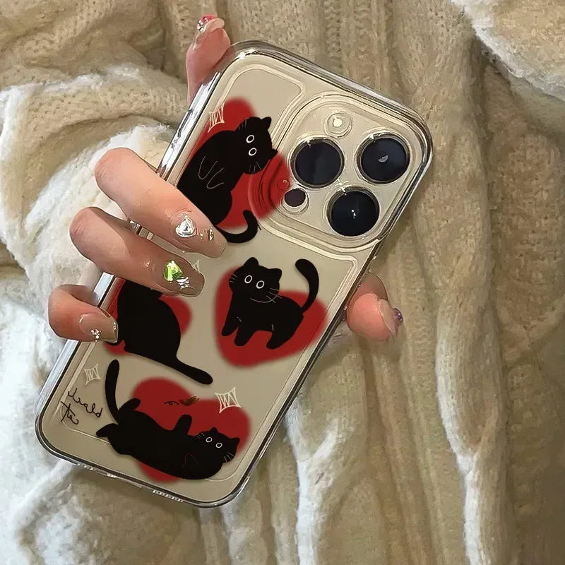iPhone Lovely Cat Case