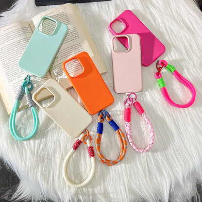 iPhone Leather Strap Case
