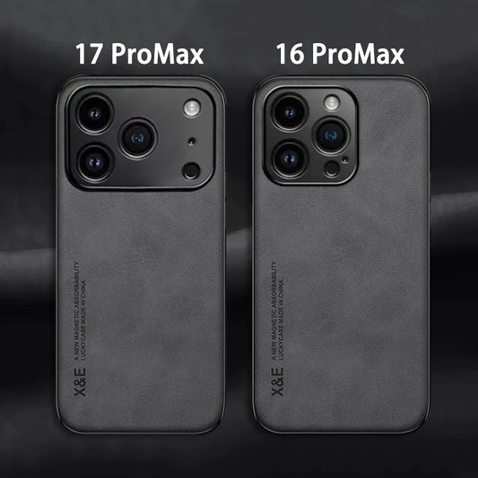 iPhone Leather Case Black