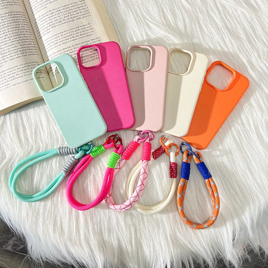 iPhone Leather Strap Case