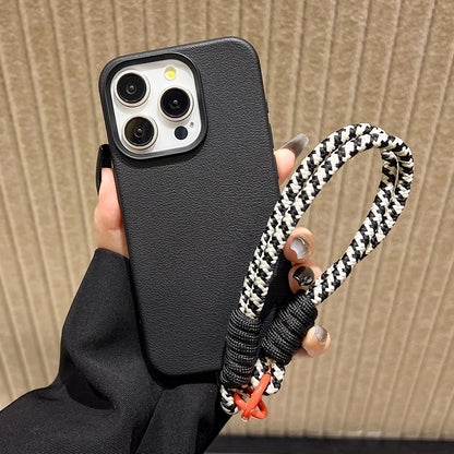 iPhone Leather Strap Case