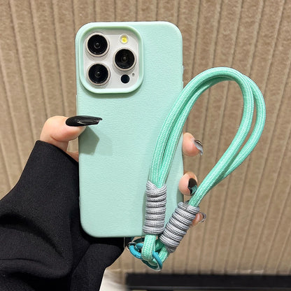 iPhone Leather Strap Case
