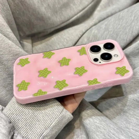 iPhone 17 Stars Pink Case