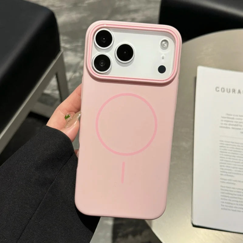 iPhone 17 Pink Magsafe Hard Case
