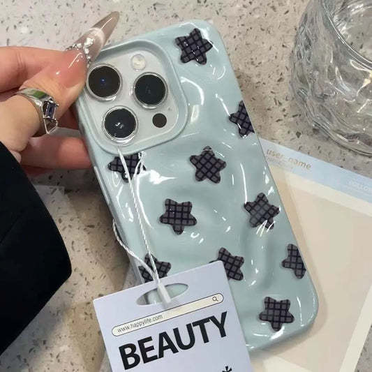 iPhone 17 Stars Blue Case