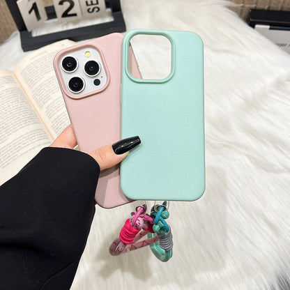 iPhone Leather Strap Case