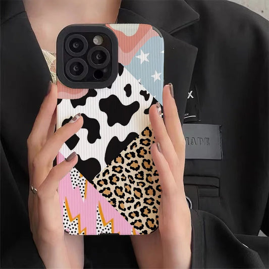 iPhone Cow Leopard Case