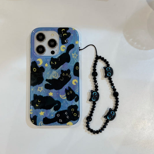 iPhone Cat in Space Case