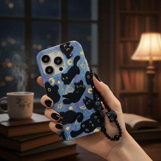 iPhone Cat in Space Case