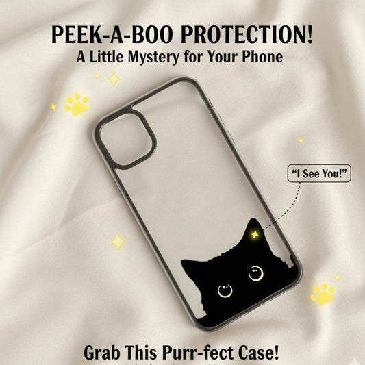 iPhone Curious Cat Case