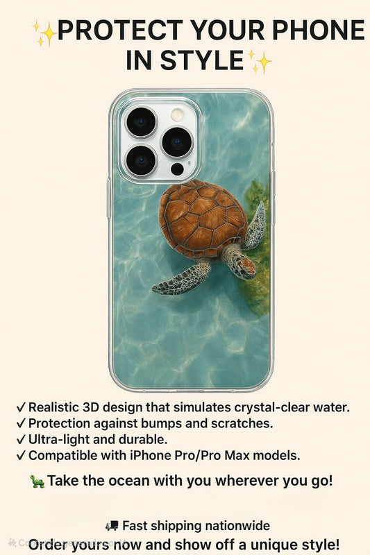 iPhone 17 Cool Turtle Case
