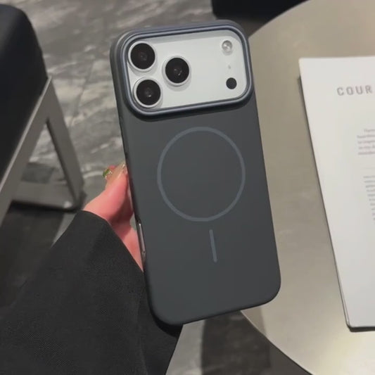 iPhone 17 Grey Magsafe Hard Case