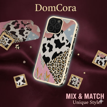 iPhone Cow Leopard Case