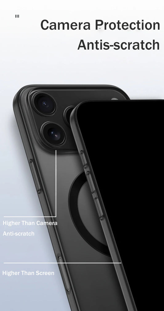 iPhone 17 Ultra Thin Clear Matte Case