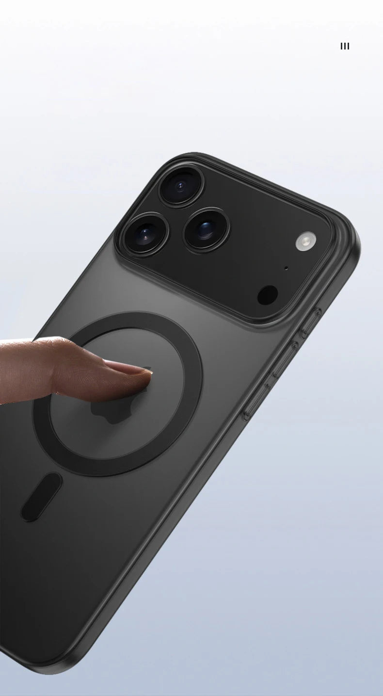 iPhone 17 Ultra Thin Clear Matte Case